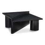Pavillion Oak Veneer Coffee Table in Black