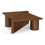 Pavillion Oak Veneer Coffee Table in Walnut