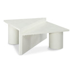 Pavillion Oak Veneer Coffee Table in White