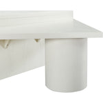 Pavillion Oak Veneer Coffee Table in White