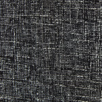 Penny Linen Textured Fabric Upholstered Queen Bed in Black