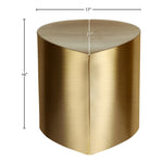 Petal Iron Coffee Table in Gold