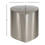 Petal Iron Coffee Table in Silver