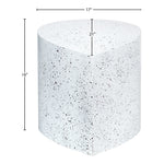 Petal Iron Coffee Table in White