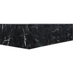 Piazza Marble Finish Concrete Indoor / Outdoor Coffee Table in Black