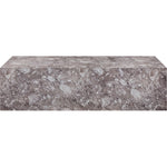 Piazza Marble Finish Concrete Indoor / Outdoor Coffee Table in Brown