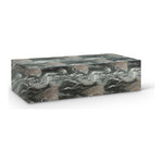 Piazza Marble Finish Concrete Indoor / Outdoor Coffee Table in Green