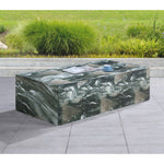 Piazza Marble Finish Concrete Indoor / Outdoor Coffee Table in Green