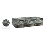 Piazza Marble Finish Concrete Indoor / Outdoor Coffee Table in Green