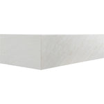 Piazza Marble Finish Concrete Indoor / Outdoor Coffee Table in White
