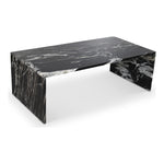 Pienza Marble Coffee Table in Black