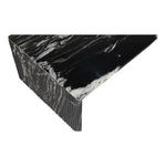 Pienza Marble Coffee Table in Black