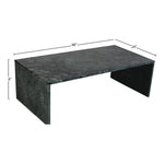 Pienza Marble Coffee Table in Green