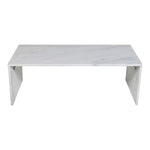 Pienza Marble Coffee Table in White