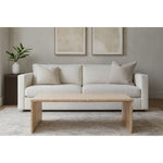 Pienza Travertine Coffee Table in Natural