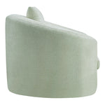 Penelope Chenille Fabric Upholstered Chair in Mint