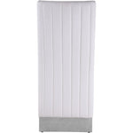 Porsha Vegan Leather Upholstered Dining Chair in White