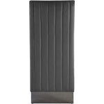 Porsha Velvet Upholstered Dining Chair in Grey