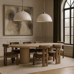 Arienzo Velvet Performance Fabric Upholstered Dining Chair in Taupe