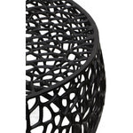 Priya Aluminum Coffee Table in Black