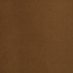 Rava Velvet Upholstered Queen Bed in Saddle / Brown