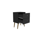 Liberty 18" Nightstand (2-Drawer) in Black