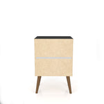 Liberty 18" Nightstand (2-Drawer) in Black