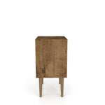 Liberty 18" Nightstand (2-Drawer) in Rustic Brown