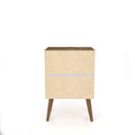 Liberty 18" Nightstand (2-Drawer) in Rustic Brown