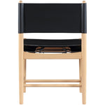 Rawlins Vegan Leather Upholstered Dining Chair in Black