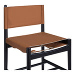 Rawlins Vegan Leather Upholstered Dining Chair in Cognac
