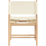 Rawlins Vegan Leather Upholstered Dining Chair in Cream
