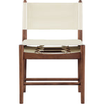 Rawlins Vegan Leather Upholstered Dining Chair in Cream