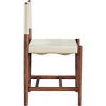 Rawlins Vegan Leather Upholstered Dining Chair in Cream