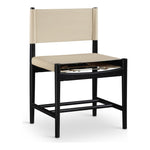 Rawlins Vegan Leather Upholstered Dining Chair in Beige