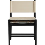 Rawlins Vegan Leather Upholstered Dining Chair in Beige