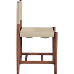 Rawlins Vegan Leather Upholstered Dining Chair in Beige