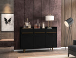 Bradley 54" Sideboard in Black