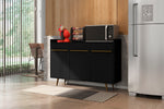 Bradley 54" Sideboard in Black
