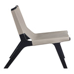 Rawlins Vegan Leather Upholstered Accent Chair in Taupe