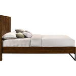 Reed Wood Queen Bed (3 Boxes) in Antique Coffee