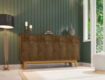 Yonkers 63" Sideboard in Rustic Brown