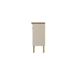 Yonkers 63" Sideboard in Off White and Natural