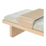 Arlington Chenille Fabric Upholstered Bench in Mint Green