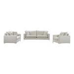 Naomi Velvet Upholstered Chair in Cream