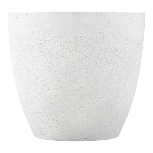 Reggio Concrete Indoor/Outdoor End Table in White