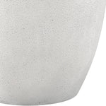 Reggio Concrete Indoor/Outdoor End Table in White