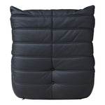 Relax Vegan Leather Upholstered Chair in Black
