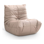 Relax Vegan Leather Upholstered Chair in Tan