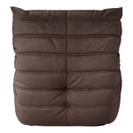 Relax Velvet Upholstered Chair in Brown